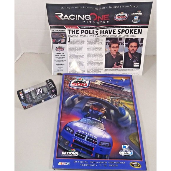 Nascar Accessories 209 Daytona 500 Souvenir Racing Program